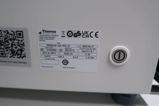 CO2 Incubator THERMO SCIENTIFIC FORMA STERI-CYCLE i160