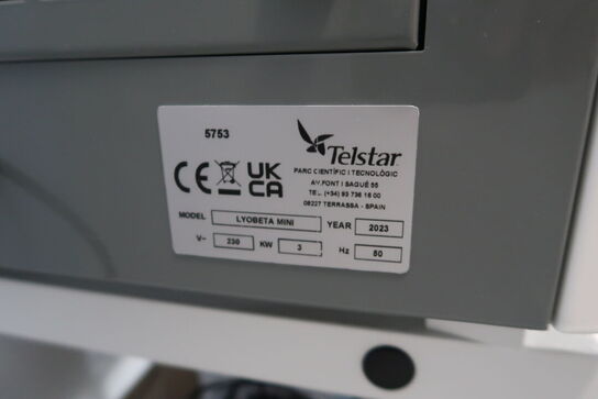 Benchtop Freeze Dryer TELSTAR LyoBeta Mini