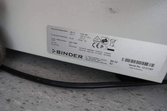 Incubator BINDER BD 23 E2
