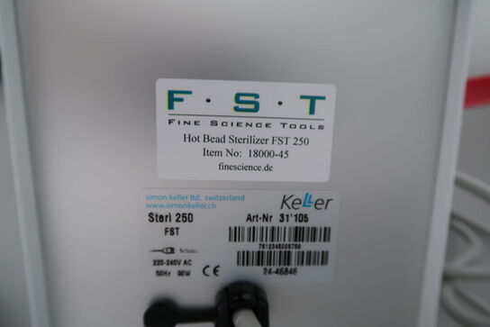 Hot Bead Sterilizer FINE SCIENCE TOOLS FST 250