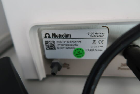 Eco Coulometer METROHM, Solvent Pump METROHM med div. Udstyr