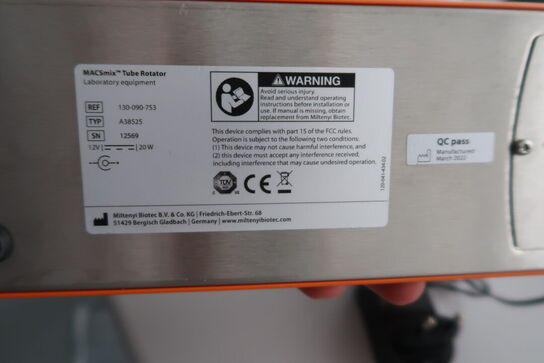 Tube rotator MILTENYI BIOTEC MACSmix