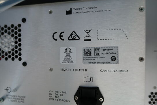 UPLC System WATERS ACQUITY PREMIER Sample Manager FTN, Quaternary Solvent Manager, PDA eY Detector m.fl.