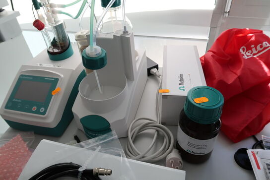 Eco Coulometer METROHM, Solvent Pump METROHM med div. Udstyr