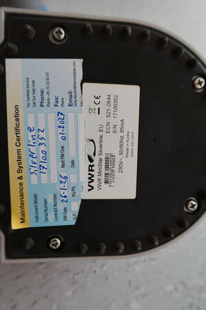 Microcentrifuge VWR Mini Star Silverline