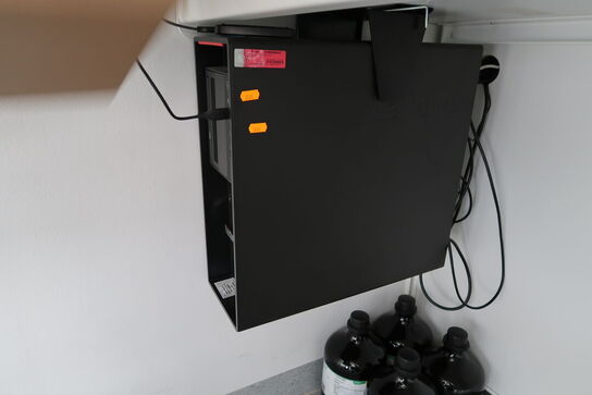 Computerskærm LENOVO ThinkVision P27u-20, computer LENOVO ThinkStation