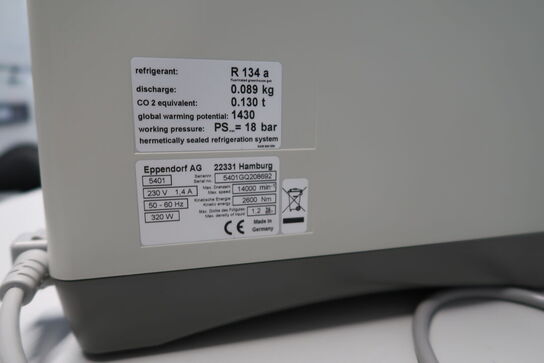 Centrifuge EPPENDORF 5418 R