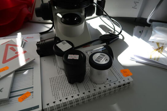 Microscope LEICA DM2500 LED med div. Tilbehør