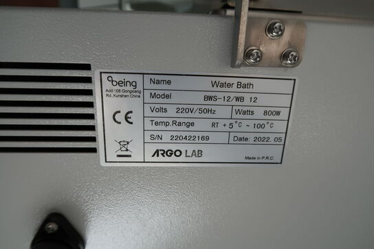 Vandbad PHOENIX INSTRUMENT WB-12