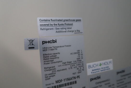 Ultra-low temperature Freezer PHCBI MDF-1156ATN