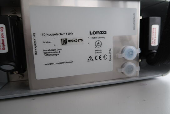 4D-Nucleofector Core Unit, X Unit LONZA