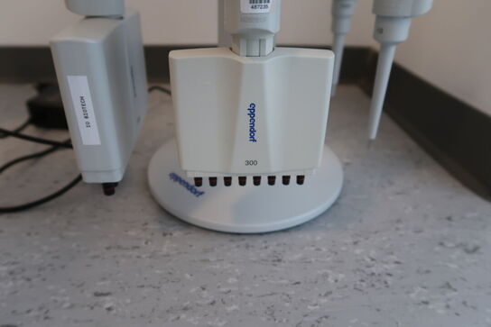 Stativ med 4 stk. pipetter EPPENDORF