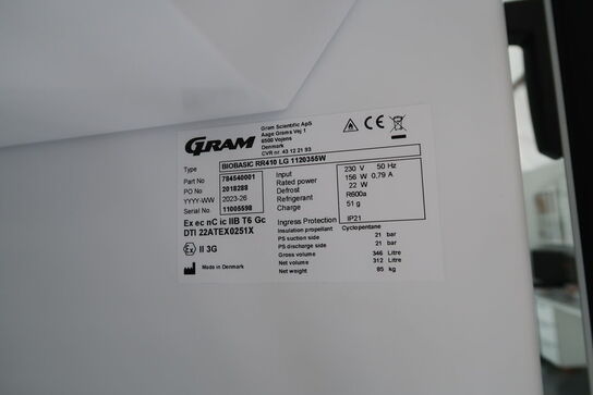 Køleskab GRAM Biobasic RR410 LG 1120355W