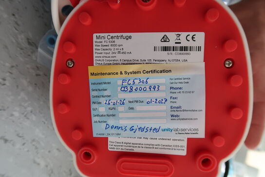 Minicentrifuge OHAUS FC 5306