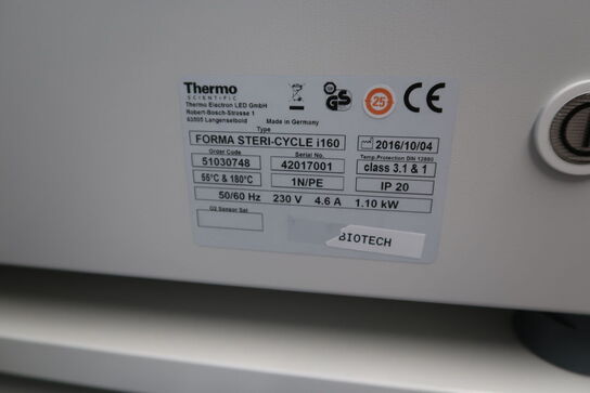 CO2 Incubator THERMO SCIENTIFIC FORMA STERI-CYCLE i160