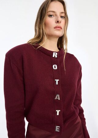 Firm Knit Cardigan ROTATE BY BIRGER CHRISTENSEN Str.: XS