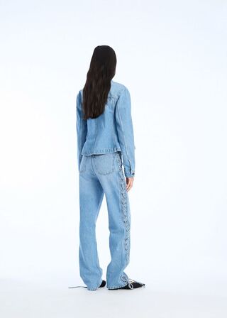 Twisted Lacing Jeans ROTATE BY BIRGER CHRISTENSEN Str.: 31
