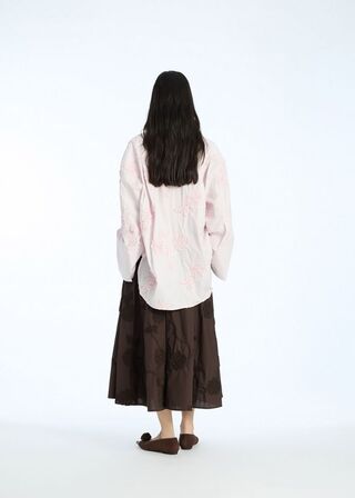 Flower Oversized Shirt ROTATE BY BIRGER CHRISTENSEN Str.: 34