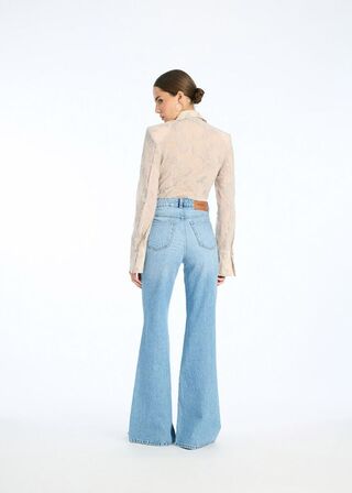 Flared Highwaisted Jeans ROTATE BY BIRGER CHRISTENSEN Str.: 26