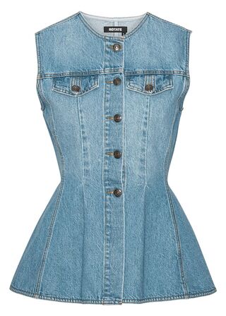 Flared Denim Top ROTATE BY BIRGER CHRISTENSEN Str.: 40