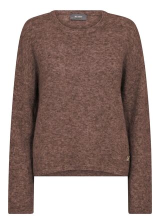 MMMape O-neck Knit MOS MOSH Str.: L