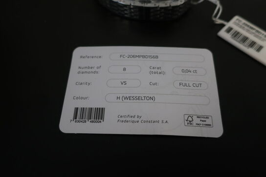 Dameur FREDERIQUE CONSTANT Slimline Moonphase 30 mm. 