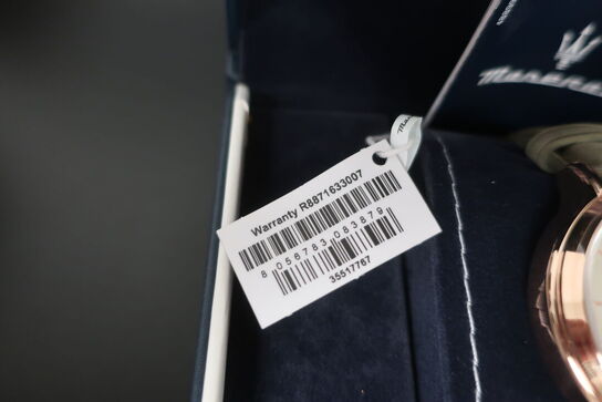 Herreur samt halskæde MASERATI Epoca 42 mm.