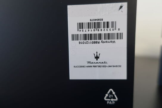 Herreur samt armbånd MASERATI Successo 44 mm.