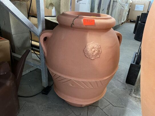 To store krukker, plast