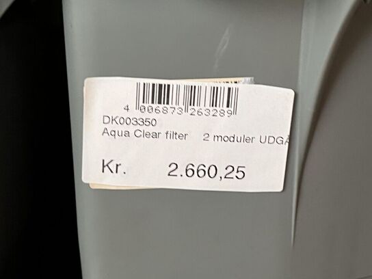 Aqua clear filter 2-moduler