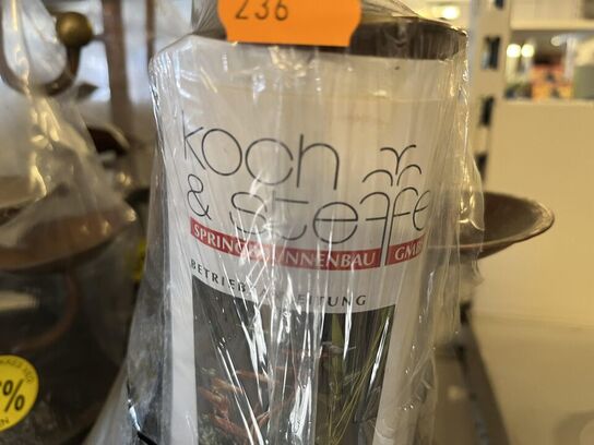 Pumpe med tre skåle