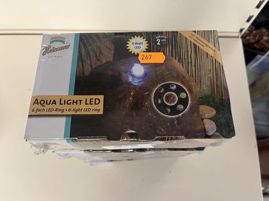 4 stk. Aqua light LED
