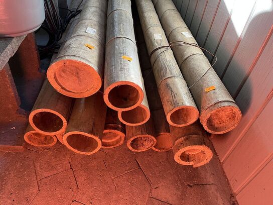 Parti bambusstænger