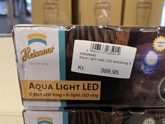 4 stk. Aqua light LED