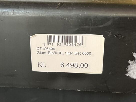 Giant Biofill XL filterset 6000