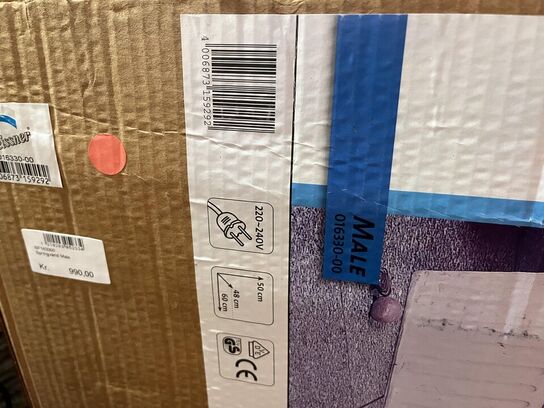 Parti springvand og figurer