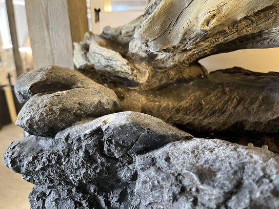 Terrassebrønd med LED