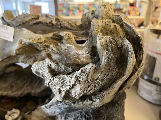 Terrassebrønd med LED