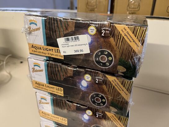 4 stk. Aqua light LED