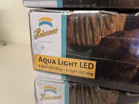 4 stk. Aqua light LED