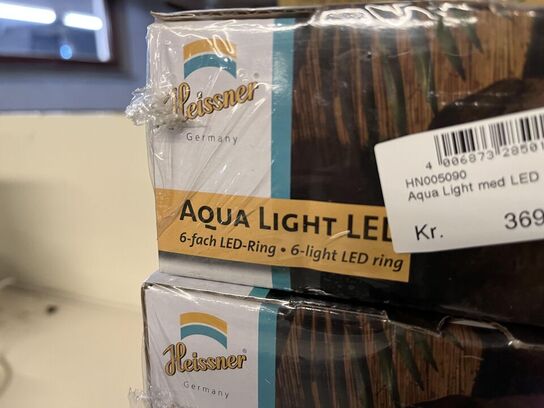 4 stk. Aqua light LED