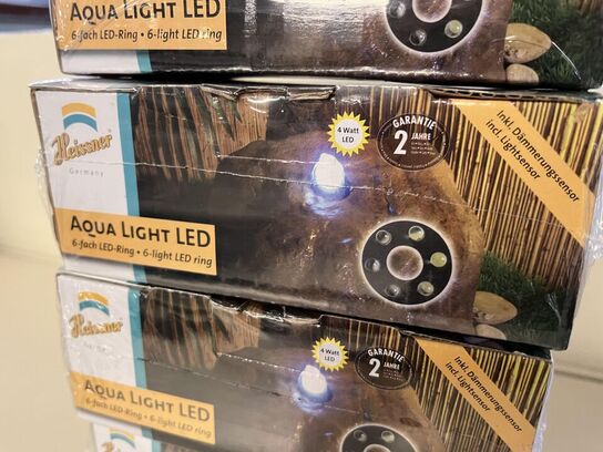 4 stk. Aqua light LED