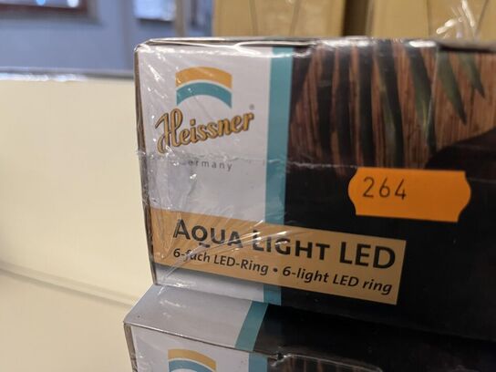 4 stk. Aqua light LED