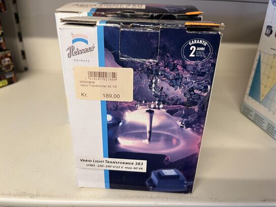 Aqua light og transformer