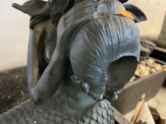 Springvandsfigur inkl. Pumpe