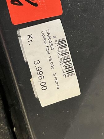 Upflow filter 15.000 l