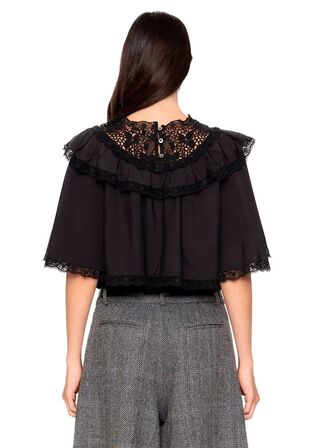 Shanna Lace Capelet Top SEA NEW YORK Str.: S