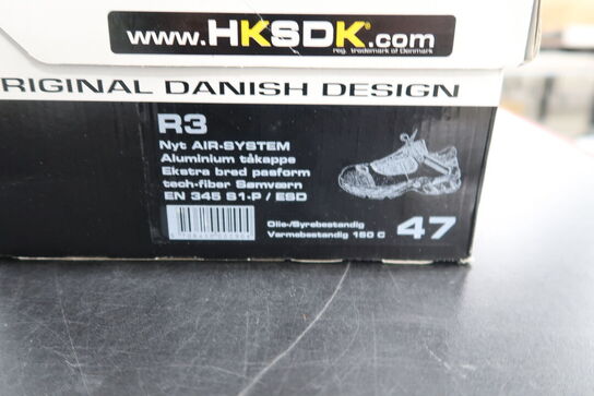 Sikkerhedssko Str. 47 HKSDK Model: R3 