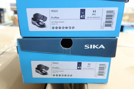 2 Par Sikkerhedssko Str. 41 SIKA Model: PROFLEX 19322