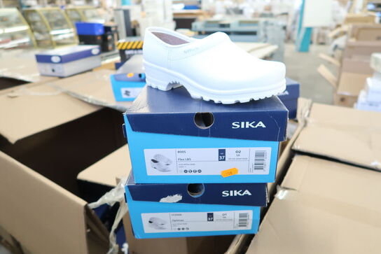 2 Par Sikkerhedssko Str. 37 SIKA Model: FLEX LBS 8005, OPTIMAX 172000